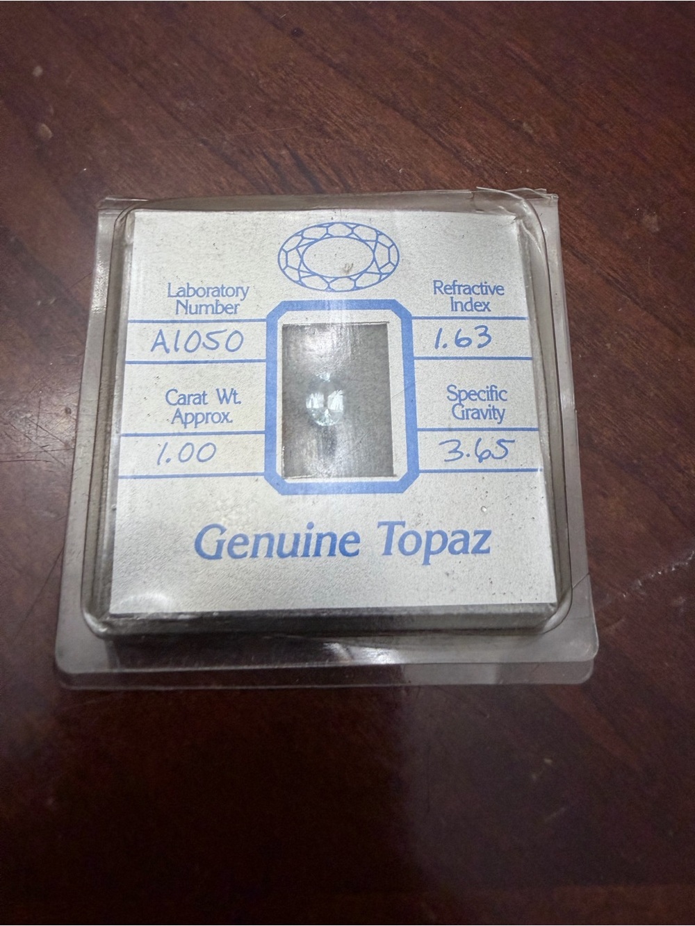 Genuine Topaz Loose Gemstone - Clear/White